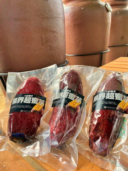 【つぼ焼き芋】限界超蜜芋 約900g 3~5本